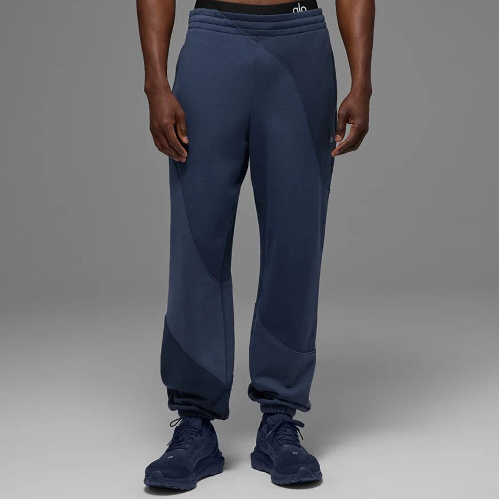 NWT ALO Make Waves Sweatpants Navy Size XL